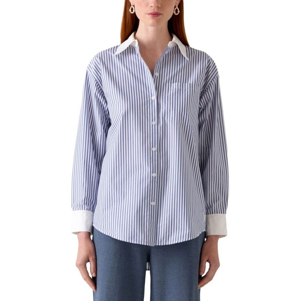 Lk Bennett Womens  Hally Top, Blue